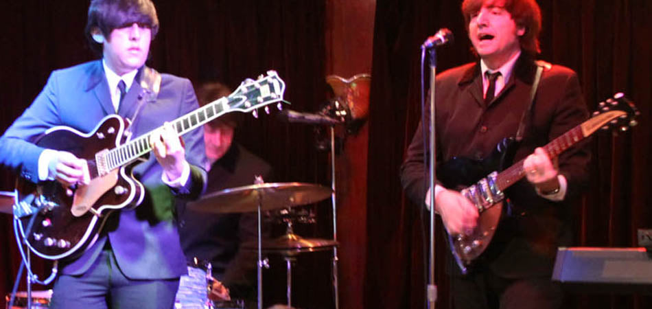 Beatles live tribute bands performing at Kobe Seal Beach on Sunday Champagne Beatles Brunch.
