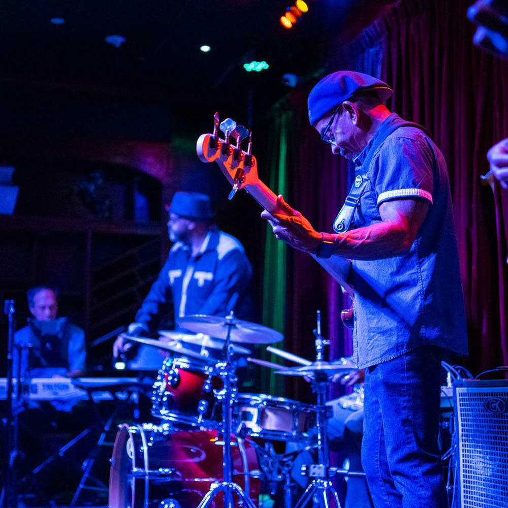 Live band performing at Kobe Seal Beach
