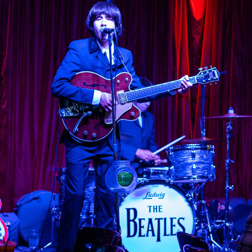 Beatles live tribute bands performing at Kobe Seal Beach on Sunday Champagne Beatles Brunch.